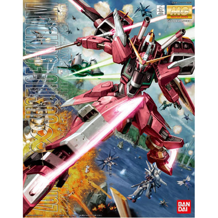 Bandai Hobby - 1/100 MG Gundam Seed Destiny, ZGMF-X19A ∞ (Infinite) Justice Gundam Model Kit