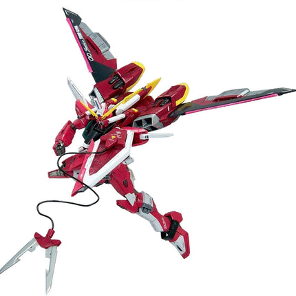 Bandai Hobby - 1/100 MG Gundam Seed Destiny, ZGMF-X19A ∞ (Infinite) Justice Gundam Model Kit