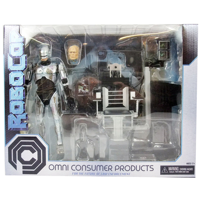 NECA Robocop Battle Damaged Robocop W/Chair Ultimate 7in Figure