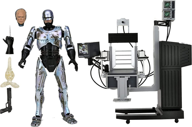 NECA Robocop Battle Damaged Robocop W/Chair Ultimate 7in Figure