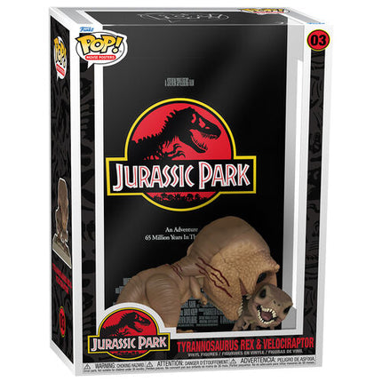 Funko POP! Movie Posters #03: Jurassic Park (T-Rex attacking Velociraptor)