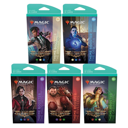 Magic The Gathering TCG Streets of New Capenna Theme Boosters (ENGLISH EDITION)