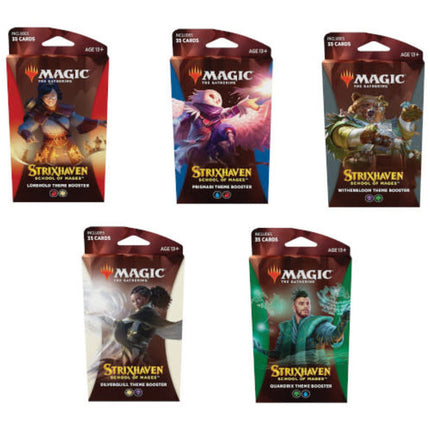 Magic The Gathering TCG Strixhaven Theme Boosters (ENGLISH EDITION)