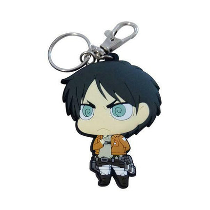 ATTACK ON TITAN - SD EREN DEDICATE STANCE PVC KEYCHAIN