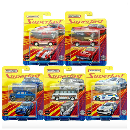 2020 Matchbox Superfast 1:64 Scale Cars Collection