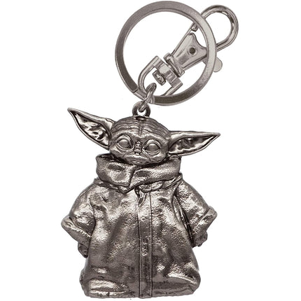 STAR WARS The Mandalorian The Child Pewter Key Ring