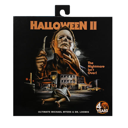Neca's Michael Myers Michael Myers Halloween 2 & Dr Loomis Action Figure 2-Pack