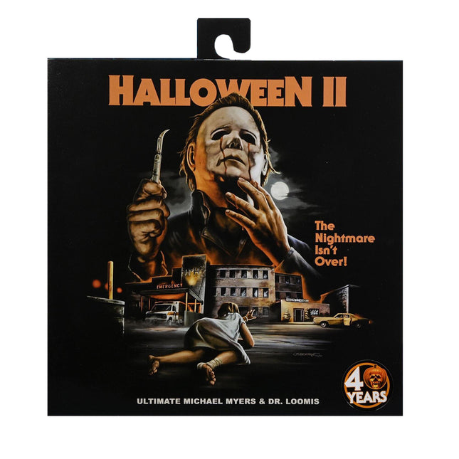 Neca's Michael Myers Michael Myers Halloween 2 & Dr Loomis Action Figure 2-Pack