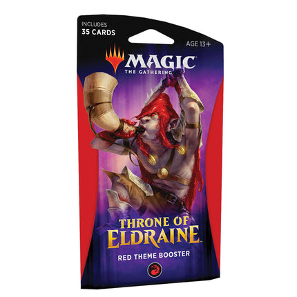 Magic The Gathering Throne of Eldraine Red Theme Booster (ENGLISH EDITION)