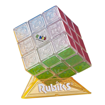 Hasbro Gaming Rubik's Cube Neon Pop 3 X 3 Puzzle for Kids Ages 8 & Up