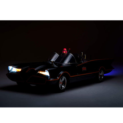 DC Comics Classic TV Series Batmobile Die-cast Car, 1:18 Scale Vehicle & 3" Batman & Robin Collectible Figurine