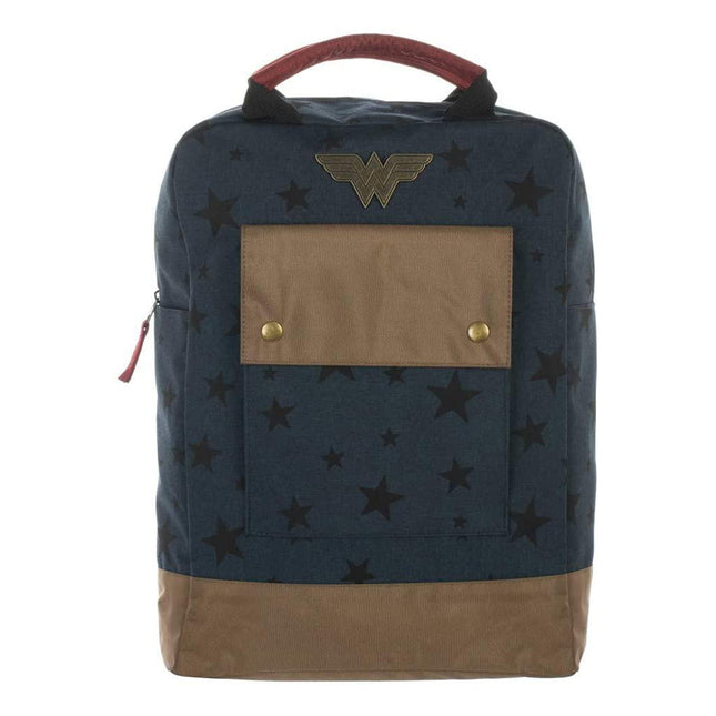 Wonder Woman Bioworld - DC Comics Stars Tote Backpack with Laptop Pocket
