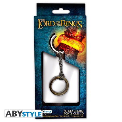 THE LORD OF THE RINGS KEYCHAIN 3D RING