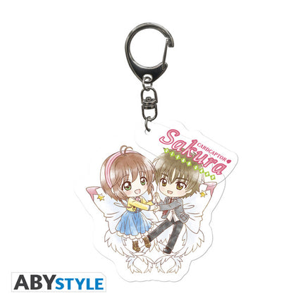 Sakura & Li Cardcaptor Sakura Acrylic Keychain