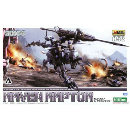 Kotobukiya Zoids 1/72 EZ-027 Raven Raptor Plastic Model Kit