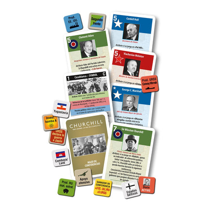 Churchill Board Game "SPANISH EDITION"