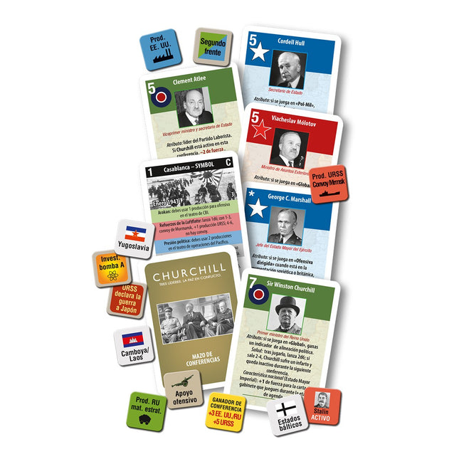 Churchill Board Game "SPANISH EDITION"
