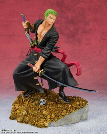 Bandai Spirits Figuarts Zero One Piece - Roronoa Zoro - WT100 Commemorative Eiichiro Oda Illustration