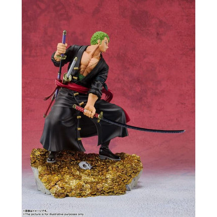 Bandai Spirits Figuarts Zero One Piece - Roronoa Zoro - WT100 Commemorative Eiichiro Oda Illustration