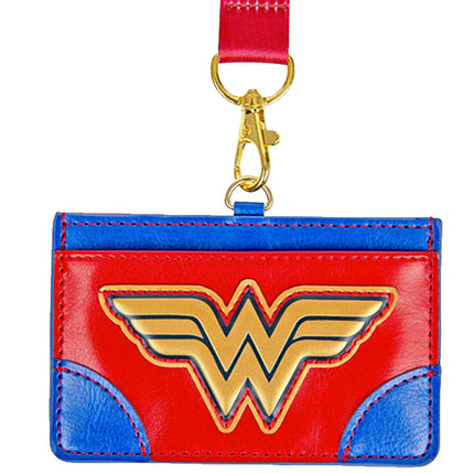 DC Comics Wonder Woman Symbol ID Card Holder Lanyard
