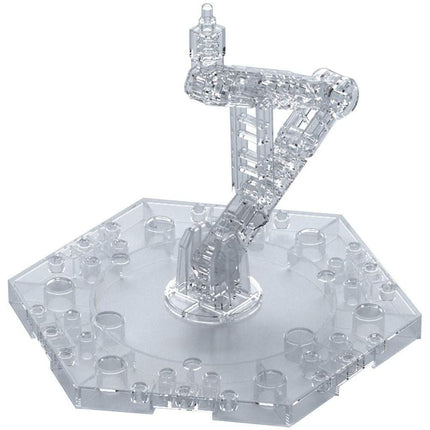 Bandai Gunpla Model Kit Action BASE 5 CLEAR Display (1/144 & 1/100 Scale) Stand