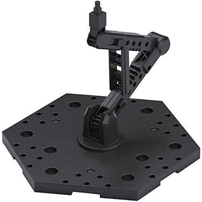 Bandai Gunpla Model Kit Action BASE 5 BLACK Display (1/144 & 1/100 Scale) Stand