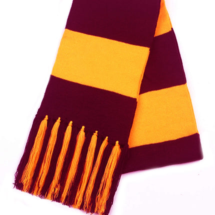 Harry Potter Cosplay Scarves of Hogwarts Houses Wizarding School (With tassels)