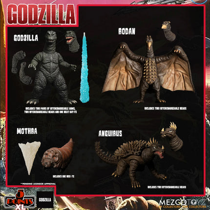 Mezco Godzilla: Destroy All Monsters (1968) - Round 1 Boxed Set
