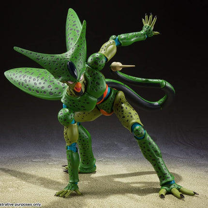 Tamashii Nations - Bandai Spirits S.H.Figuarts - Dragon Ball Z - Cell First Form (Imperfect Cell) Action Figure