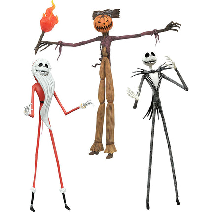 DIAMOND SELECT TOYS The Nightmare Before Christmas: Jobs of Jack Skelllington Action Figure Box Set
