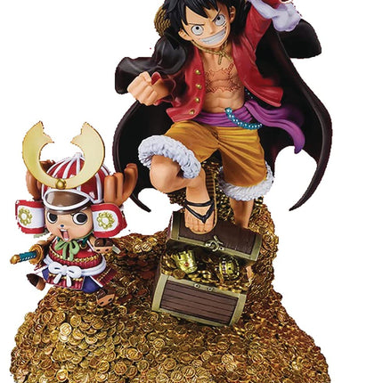 Tamashi Nations - One Piece - Monkey D. Luffy - WT100 Commemorative Eiichiro Oda Illustration DAIKAIZOKU HYAKKEI, Bandai Spirits Figuarts Zero