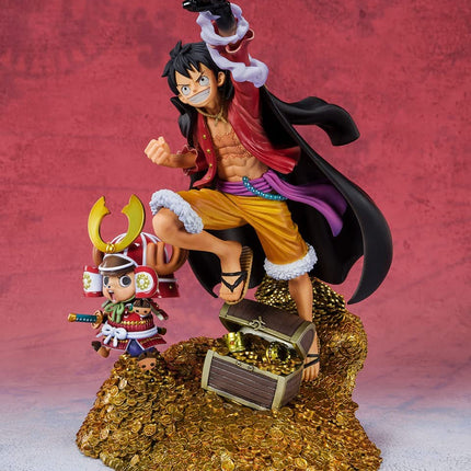 Tamashi Nations - One Piece - Monkey D. Luffy - WT100 Commemorative Eiichiro Oda Illustration DAIKAIZOKU HYAKKEI, Bandai Spirits Figuarts Zero